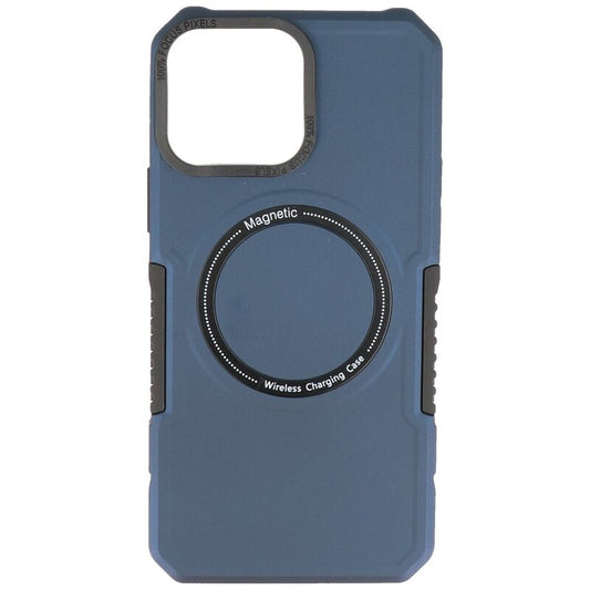 Magnetic Charging Case voor iPhone 14 Pro Navy
