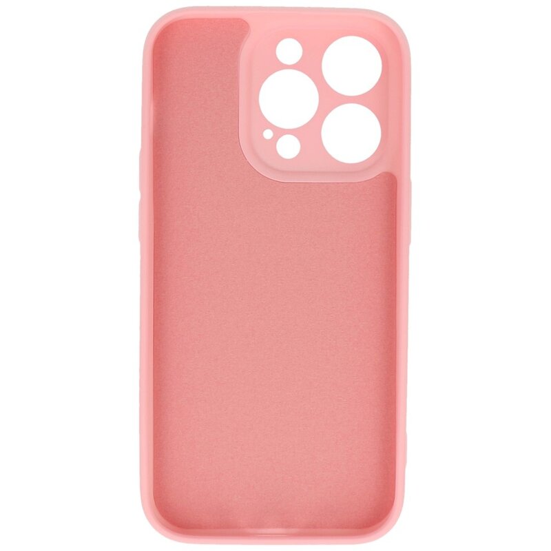 Fashion Color TPU Hoesje iPhone 14 Pro Roze