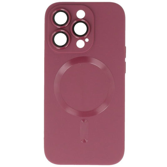 MagSafe Hoesje met Camera Beschermer voor iPhone 14 Pro Bruin