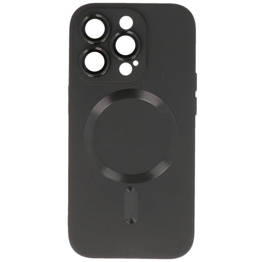 MagSafe Hoesje met Camera Beschermer voor iPhone 14 Pro Zwart
