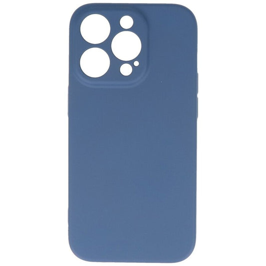 Fashion Color TPU Hoesje iPhone 14 Pro Navy