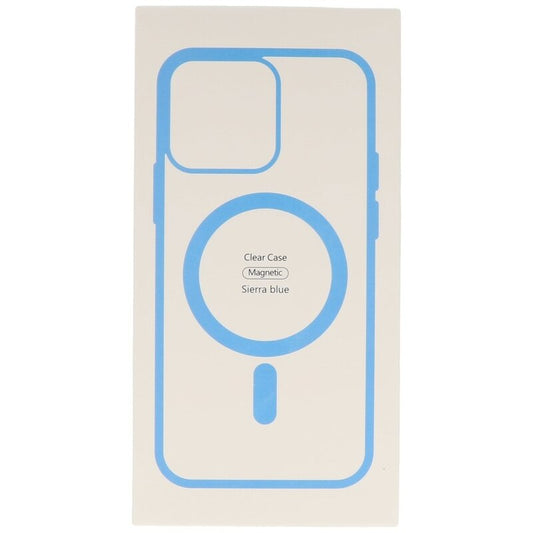 Fashion Color-Transparent Magsafe Case voor iPhone 14 Pro Blauw