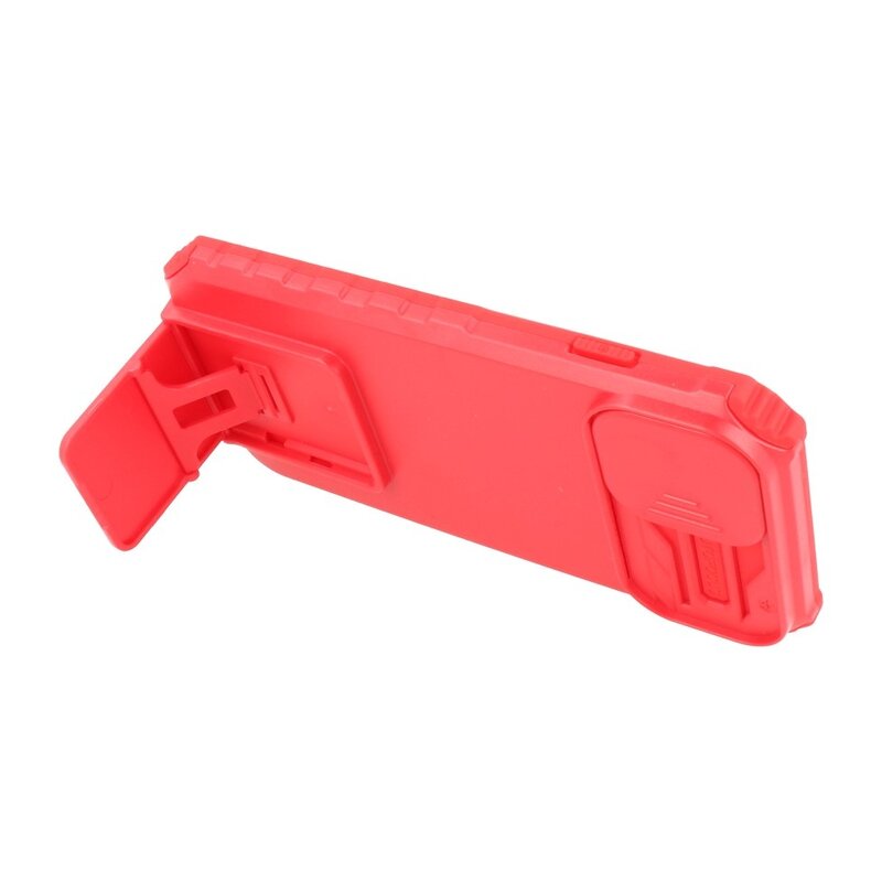 Window - Stand Backcover voor iPhone 14 Pro Rood