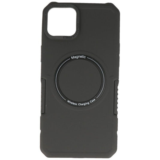 Magnetic Charging Case voor iPhone 14 Plus Zwart