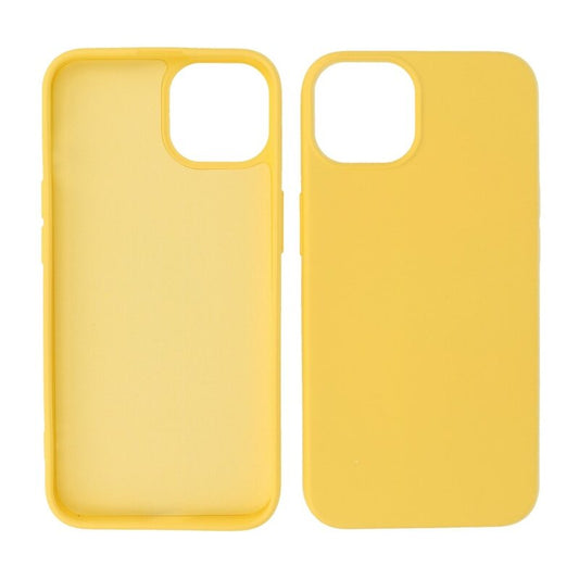 Fashion Color TPU Hoesje iPhone 14 Plus Geel