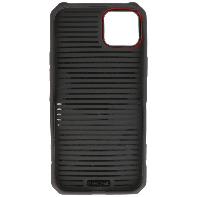 Magnetic Charging Case voor iPhone 14 Plus Rood