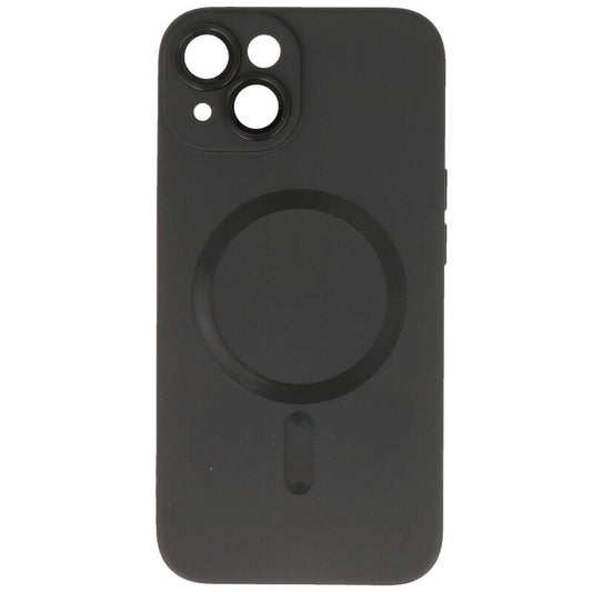 MagSafe Hoesje met Camera Beschermer voor iPhone 14 Zwart