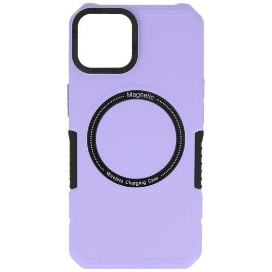 Magnetic Charging Case voor iPhone 14 Purple