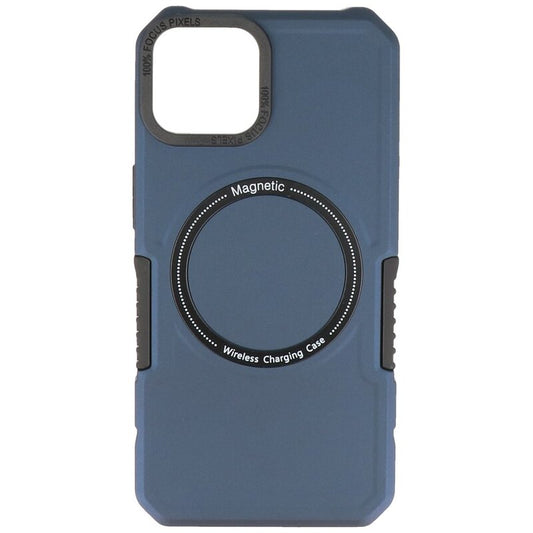 Magnetic Charging Case voor iPhone 14 Navy
