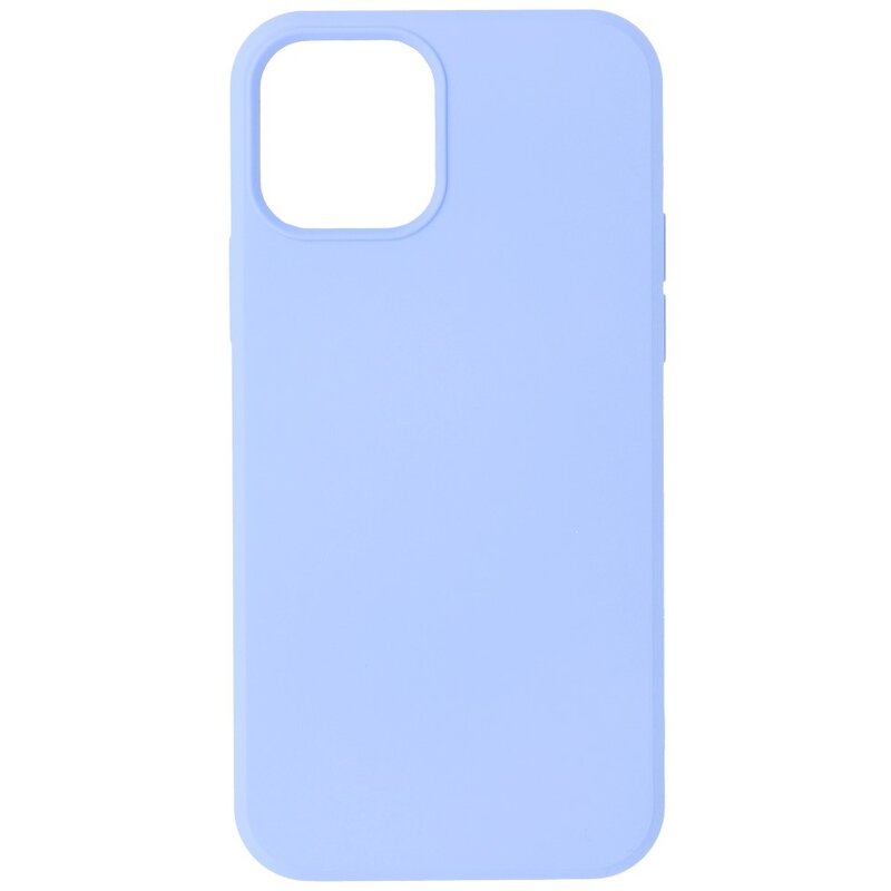 Fashion Color TPU Hoesje iPhone 13 Pro Max Paars