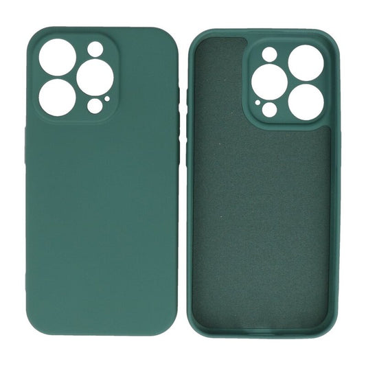 Fashion Color TPU Hoesje iPhone 13 Pro Donker Groen