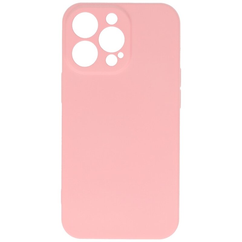 Fashion Color TPU Hoesje iPhone 13 Pro Roze