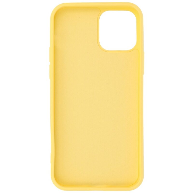 Fashion Color TPU Hoesje iPhone 13 Pro Geel