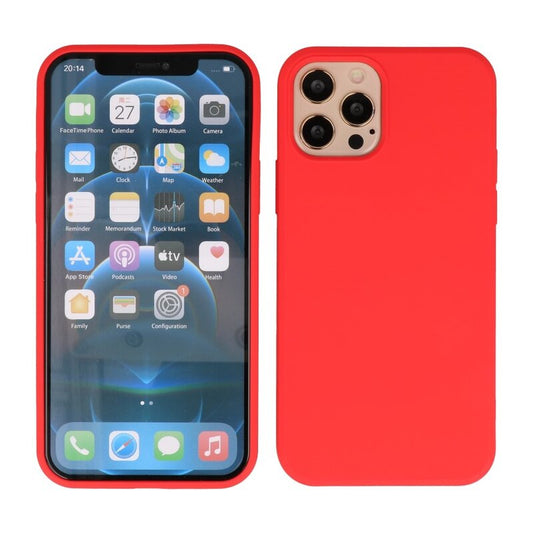 Fashion Color TPU Hoesje iPhone 13 Pro Rood