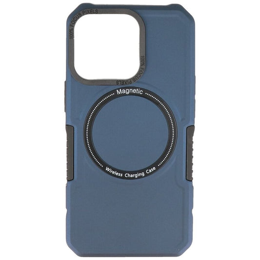 Magnetic Charging Case voor iPhone 13 Pro Navy