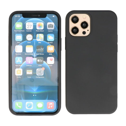 Fashion Color TPU Hoesje iPhone 13 Pro Zwart