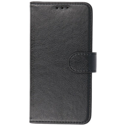 Bookstyle Wallet Cases Hoes voor iPhone 12 Pro Max Zwart