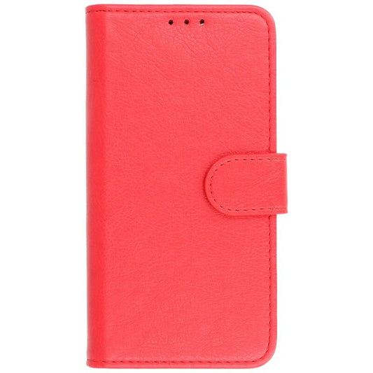 Bookstyle Wallet Cases Hoes voor iPhone 12 - 12 Pro Rood